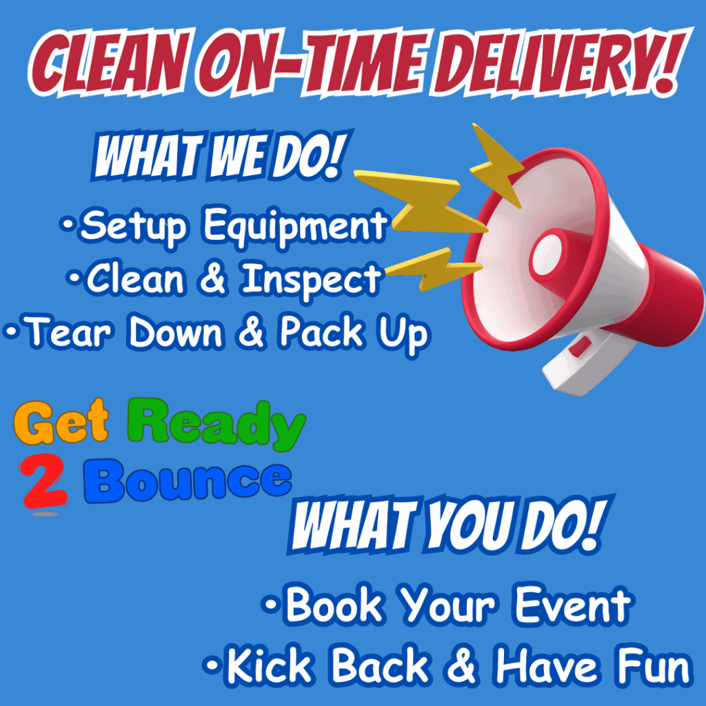 Delivery Area - Get Ready 2 Bounce