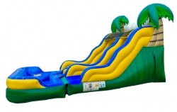 Sunshine20Falls20inflatable20water20slide20party20rental20t 1 12ft Sunshine Falls Double Lane Water Slide
