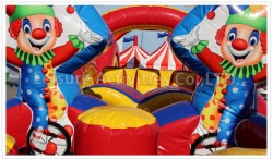carnival20inflatable20obstacle20course20rental20tulsa20ok20 3 108ft Radical Run Carnival WATER Obstacle Course